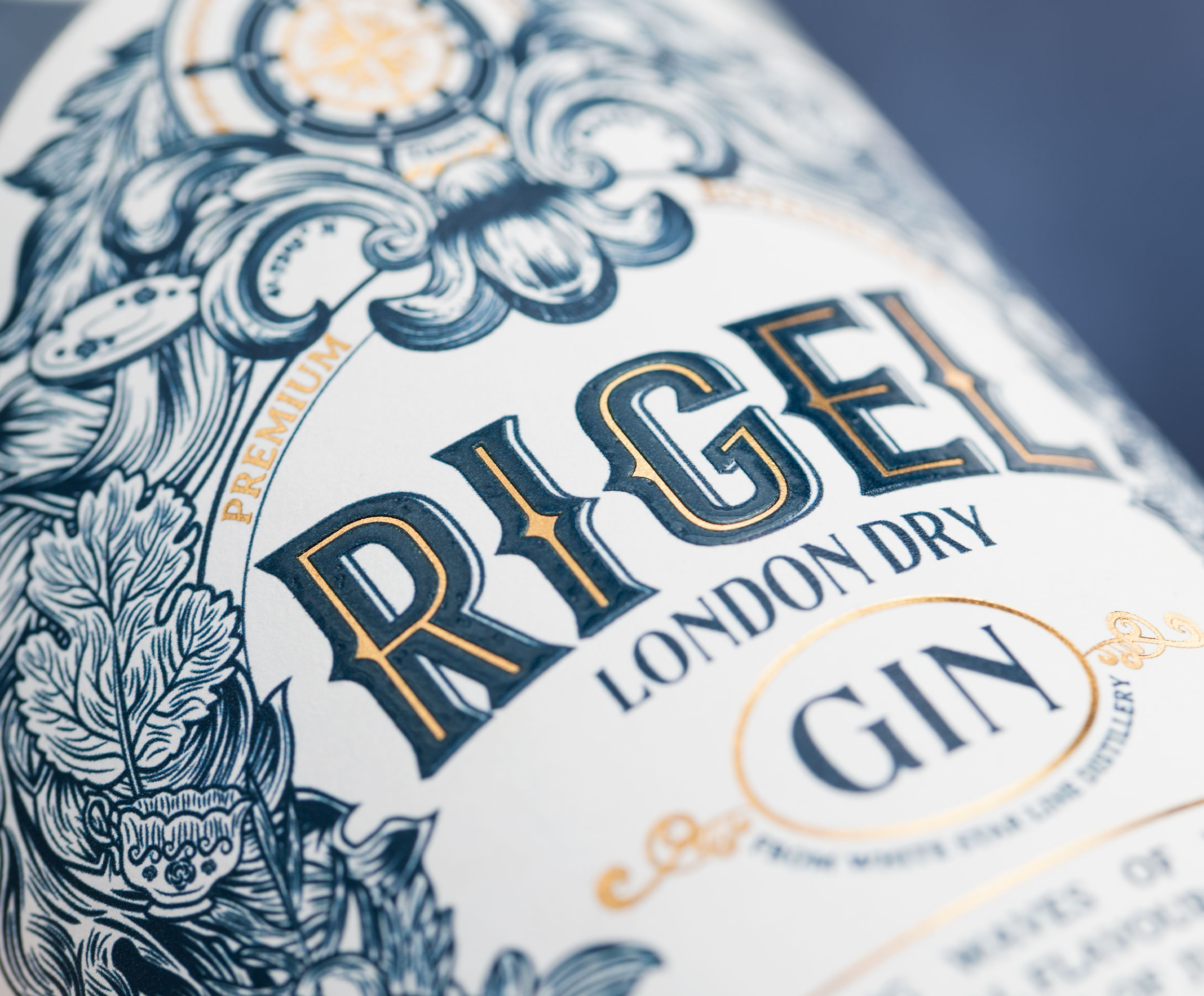 Rigel Gin Closeup